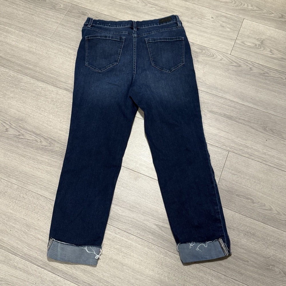 Nicole Miller Soho High Rise Ankle Slim Jeans Size 12 - Picture 8 of 10